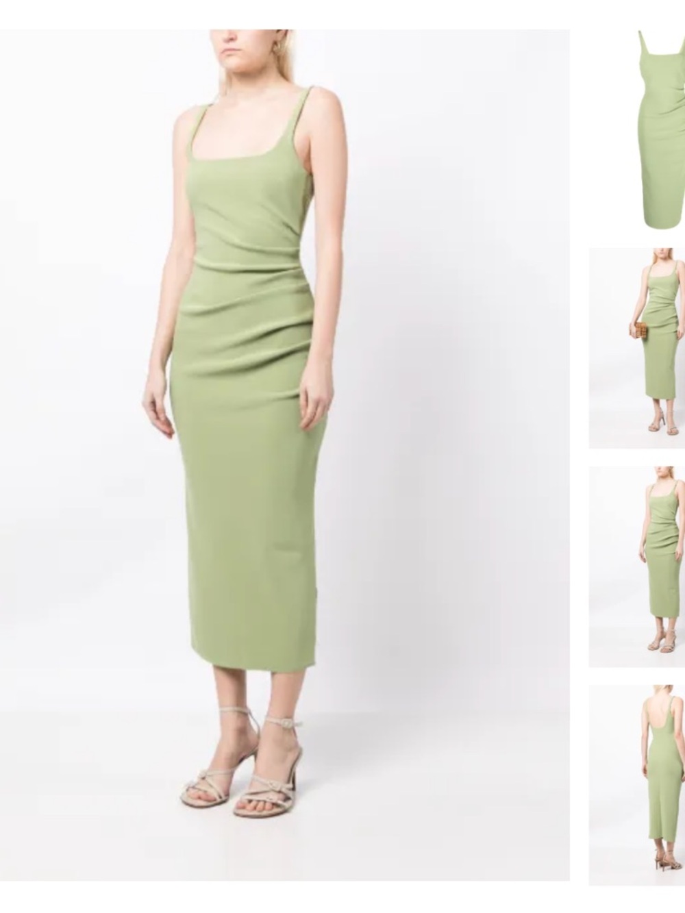 BEC + BRIDGE Karina Tuck midi dress